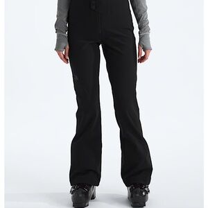 The North Face Women's Black Flare Snow Pants medium short